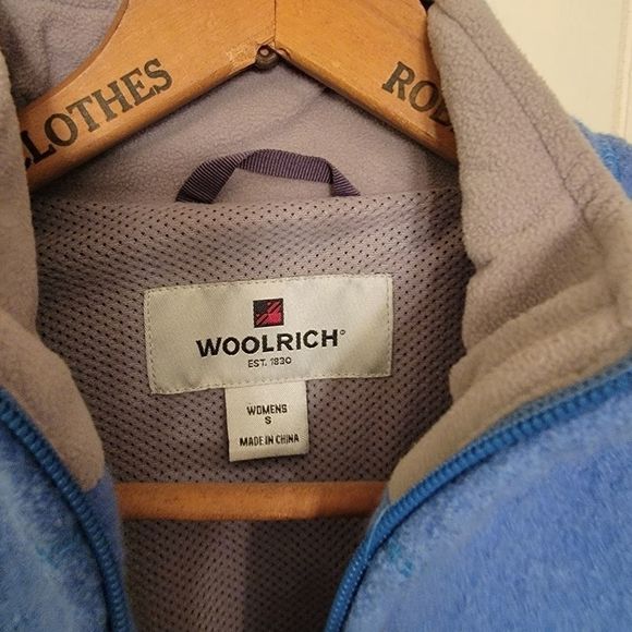 Woolrich wool vest sapphire size small - Picture 3 of 7